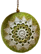 NEW! Felt Ornament Set with Lace