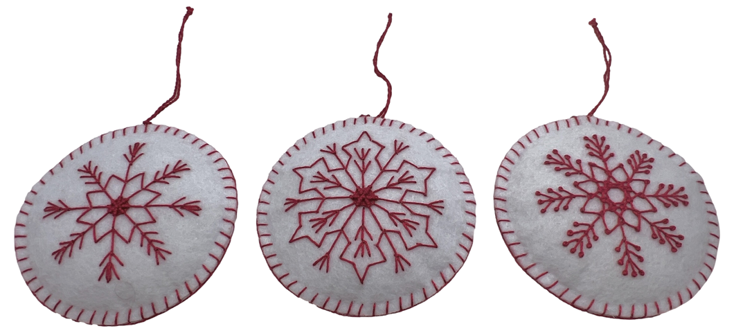 Snowflake Christmas Ornaments in Christmas Ornaments 